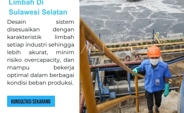 Pengolahan Air Limbah Di  Sulawesi Selatan
